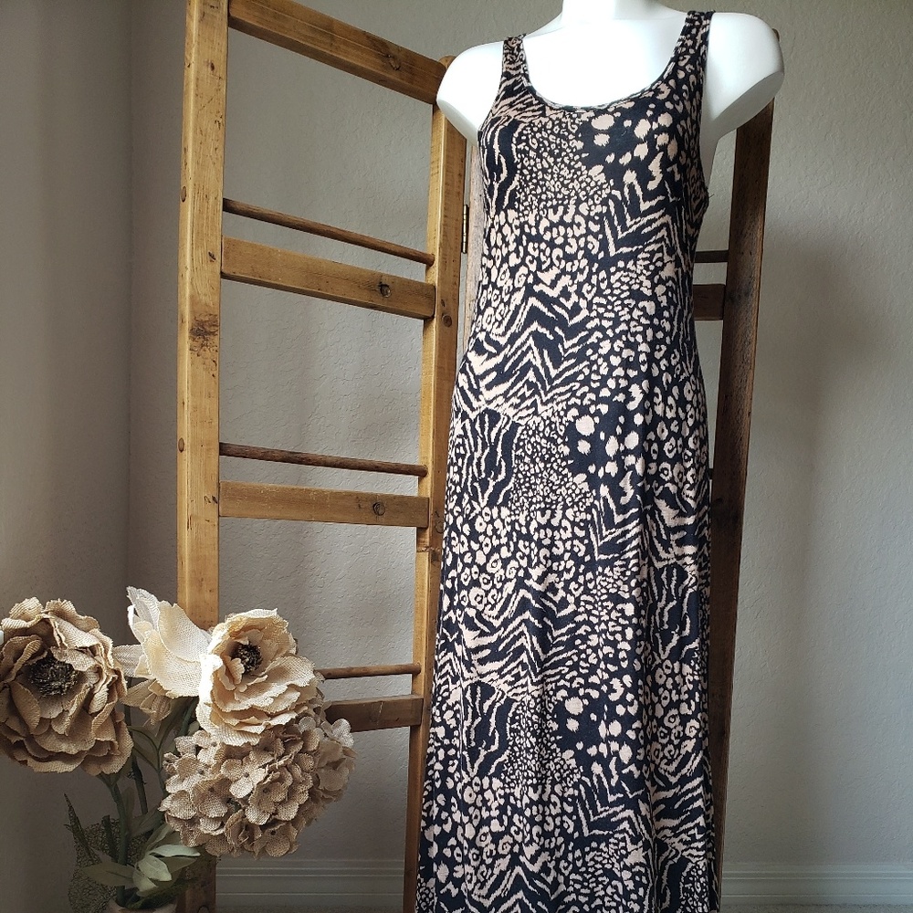 Animal Print maxi dress
